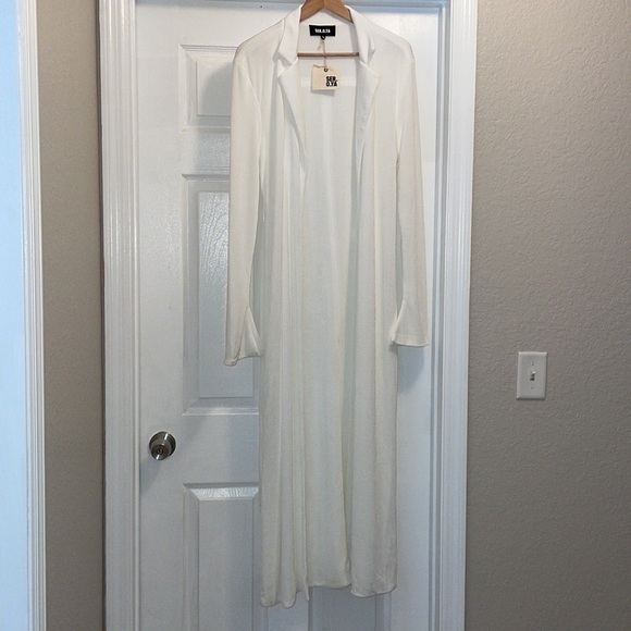 SER.O.YA Virginia Cardigan Women’s Size L White - Picture 5 of 12